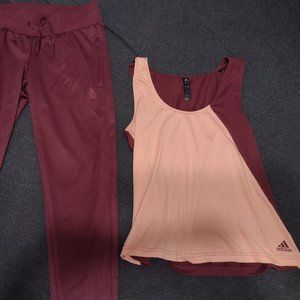 Adidas Matching Gym workout set